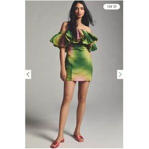 Anthropologie Colorful Mini Dress Size XS